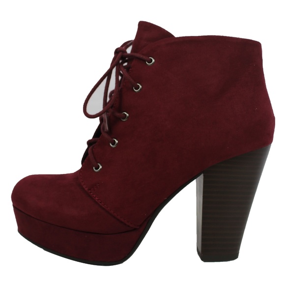 Size 8 Vino Faux Suede Lace Up Platform Ankle Boot - Picture 2 of 7